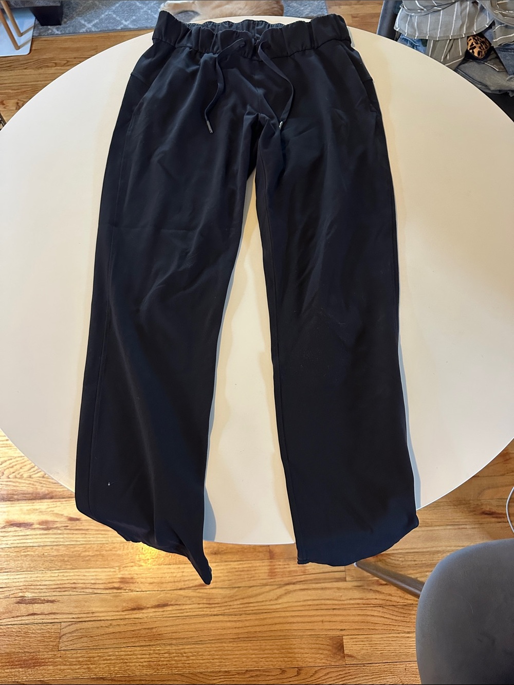 lululemon athletica Black Drawstring Track Pants